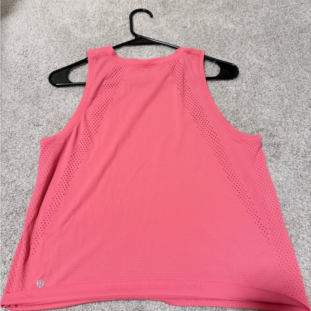 lululemon Train to Be - Coral Tank Top
